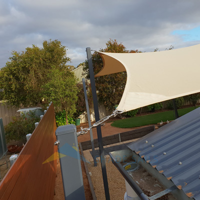Considerations when Installing a Shade Sail over your Outdoor Area